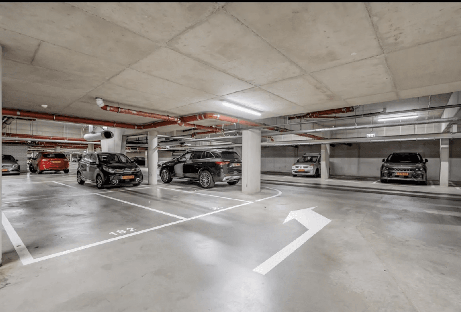 Spacious Parking Area in Closed Parking