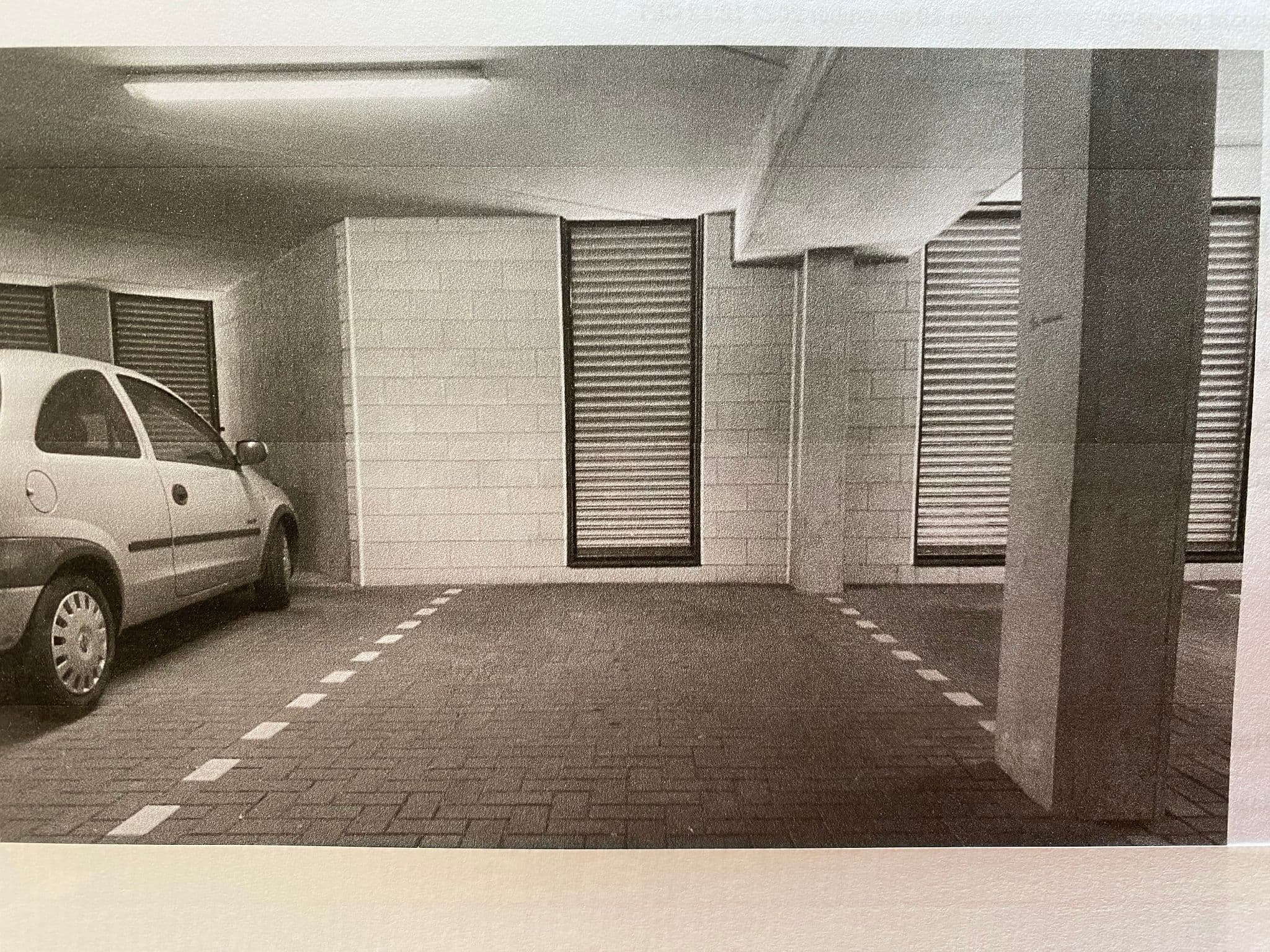 Overdekte parkeerplaats in Donjon Geldrop centrum