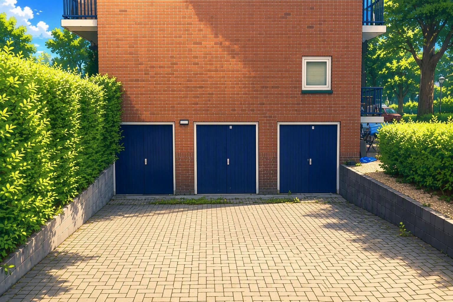 Garagebox aan de Veldkamp te Harderwijk. Locatie: Slechts 500 meter van afrit 12 aan de snelweg A28.